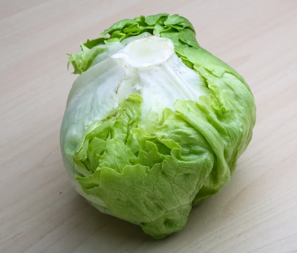 Fresh Iceberg salad — Stock Photo, Image