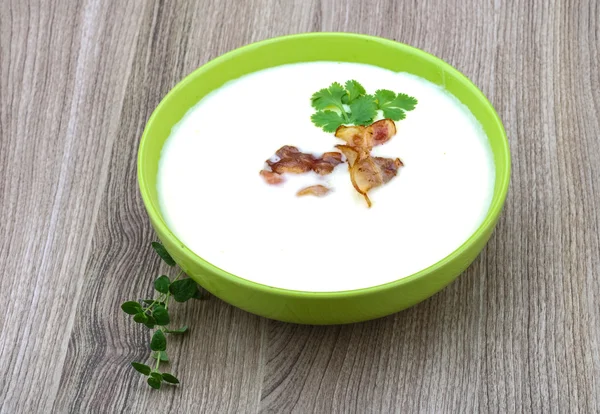 Käsesuppe — Stockfoto