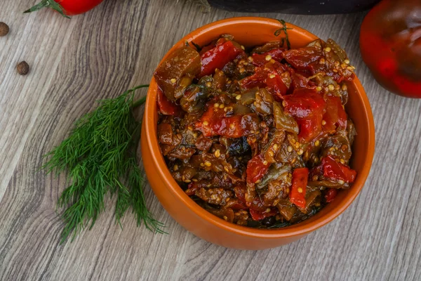 Caviale di melanzana — Foto Stock