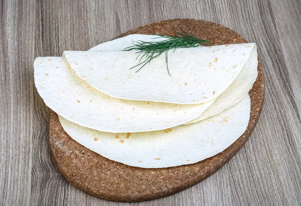 Mexikanische Tortillas mit Dill — Stockfoto