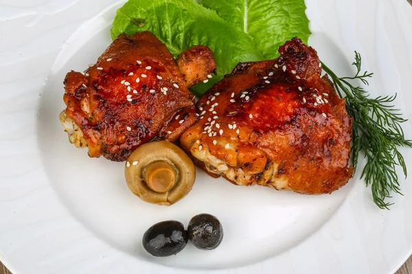 Teriyaki kip — Stockfoto