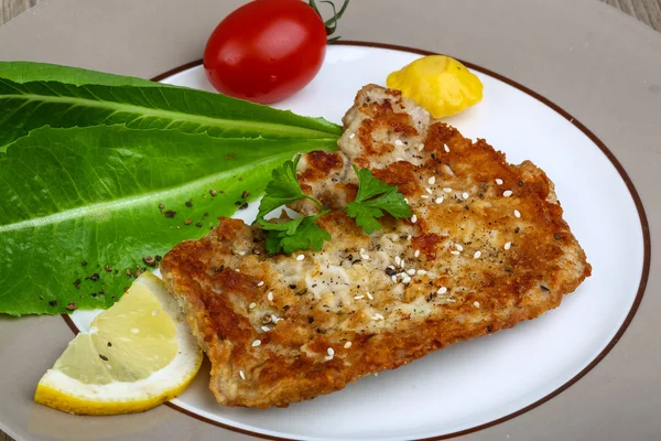 Schweineschnitzel — Stockfoto