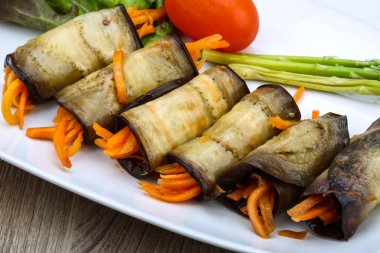 Havuç ile patlıcan böreği