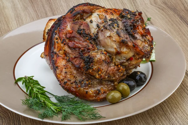 Pork knee — Stock Photo, Image