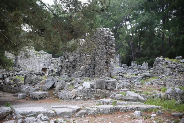 Ruines de Phaselis en Turquie — Photo