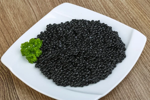 Caviar negro de lujo —  Fotos de Stock