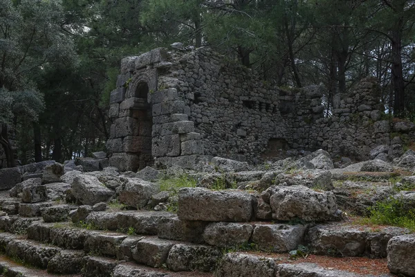 Phaselis harabelerini Türkiye'de — Stok fotoğraf