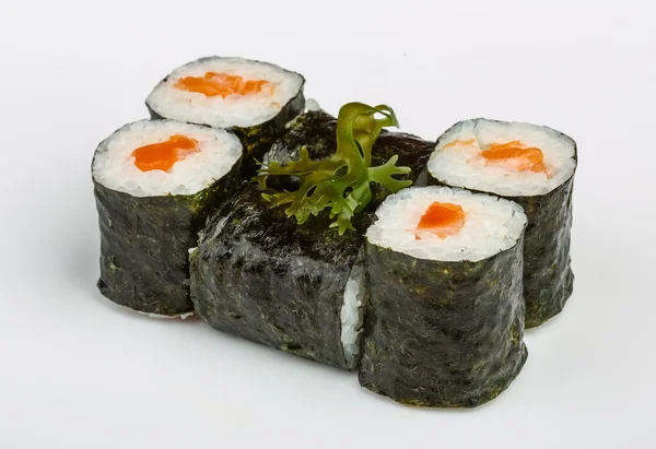 Sushi dengan salmon — Stok Foto