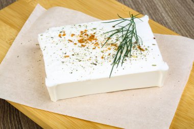 beyaz peynir ile dereotu