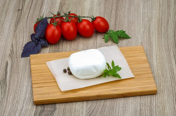 Mozzarella con pomodoro — Foto Stock