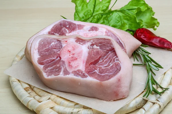 Pork knee steack — Stock Photo, Image