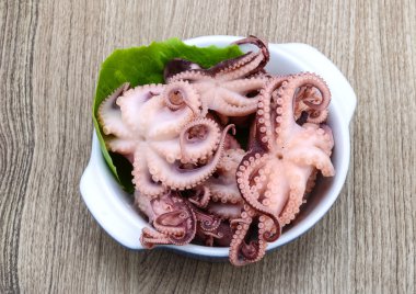 marine edilmiş ahtapot