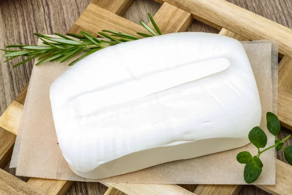 Geleneksel Yunan peynir - beyaz — Stok fotoğraf