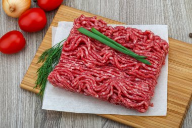 Çiğ kıyma.