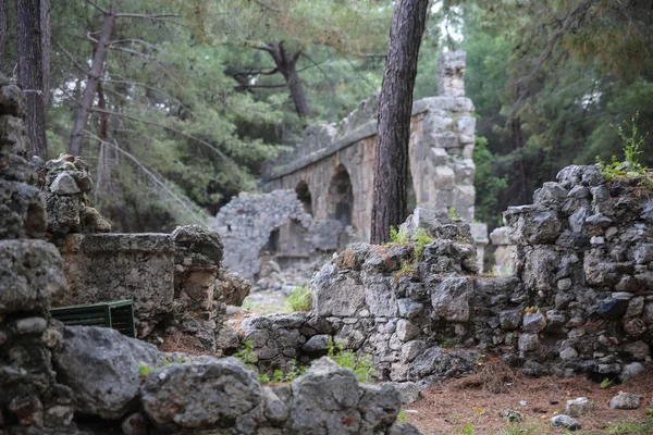 Ruines de Phaselis en Turquie — Photo