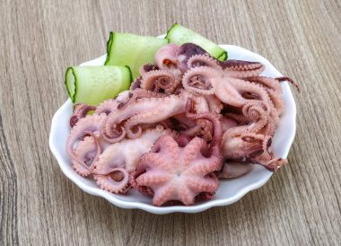 marine edilmiş ahtapot