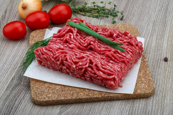 Rohes Hackfleisch — Stockfoto