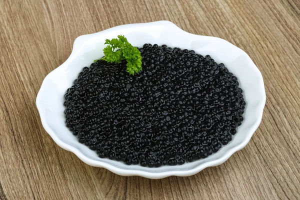 Black caviar — Stock Photo, Image