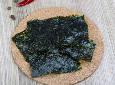 Nori deniz yosunu yaprak