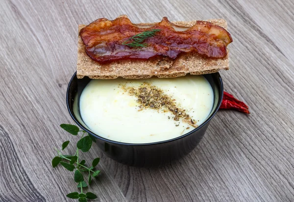 Cheese soup — Stock Photo, Image