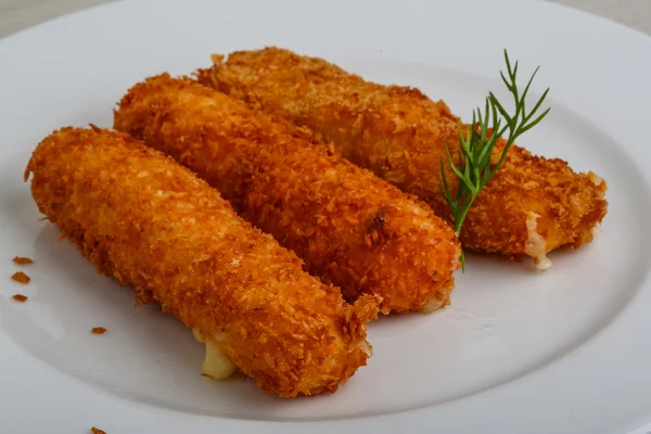 Gebratener Käse — Stockfoto