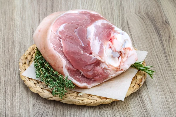 Raw pork knuckle — Stock Image Raw pork knuckle Stock Picture