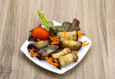 Havuç ile patlıcan böreği