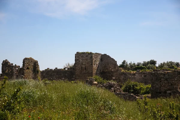 Ruinas laterales en Turquía — Foto de Stock