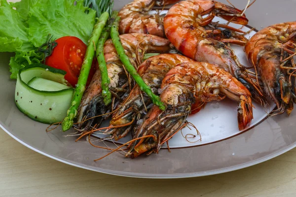 Camarón tigre a la plancha —  Fotos de Stock