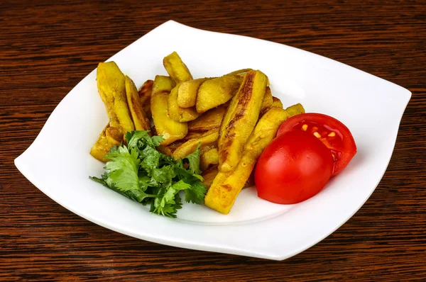 Aubergines frites — Photo