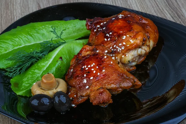 Frango teriyaki — Fotografia de Stock