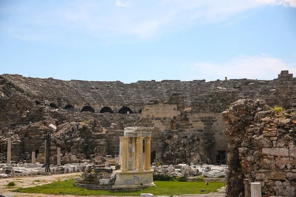Side ruins in Turkey — Stock Photo, Image