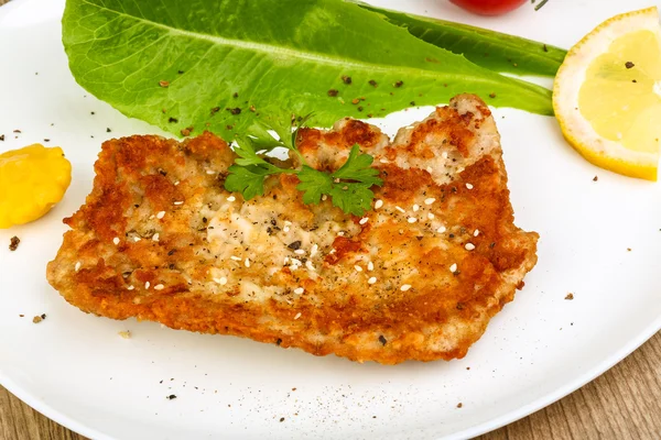 Schnitzel di maiale — Foto Stock