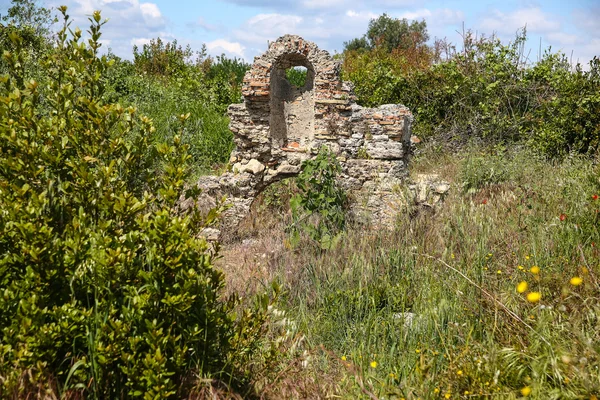 Ruinas laterales en Turquía — Foto de Stock