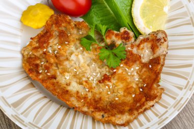 domuz eti şnitzel