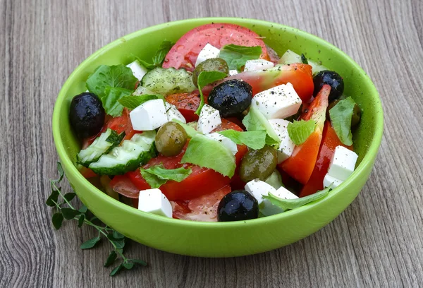 Greek salad — Stock Photo, Image