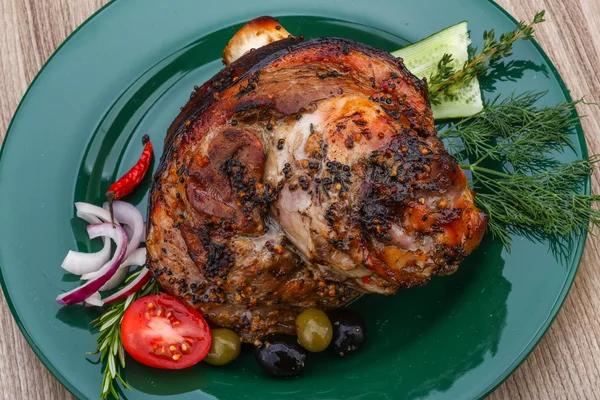 Schweineknie — Stockfoto