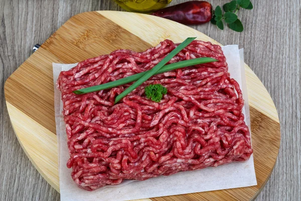 Minced beef meat — Stock fotografie