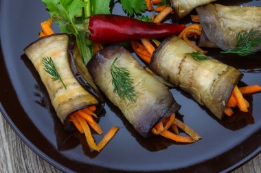 Havuç ile patlıcan böreği