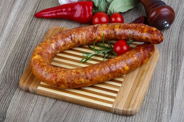 Sausage ring — Stock Photo, Image