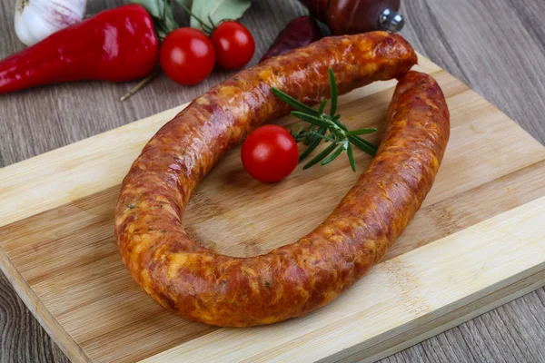 Sausage ring — Stock Photo, Image