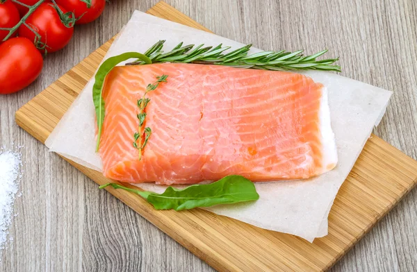 Salted salmon — Stock Photo, Image