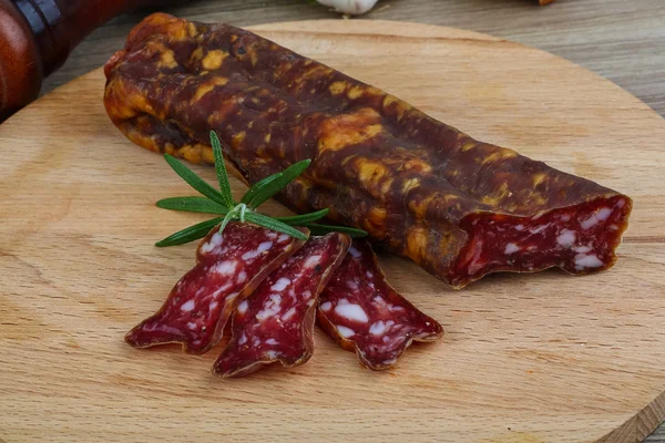 Salsiccia di salame — Foto Stock