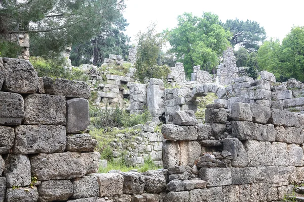 Rovine Phaselis in Turchia — Foto Stock