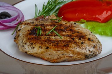 ızgara domuz biftek