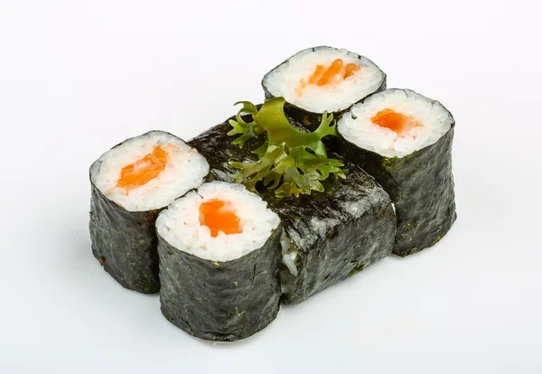 Sushi dengan salmon — Stok Foto