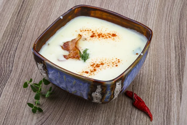 Cheese soup — Stock Photo, Image