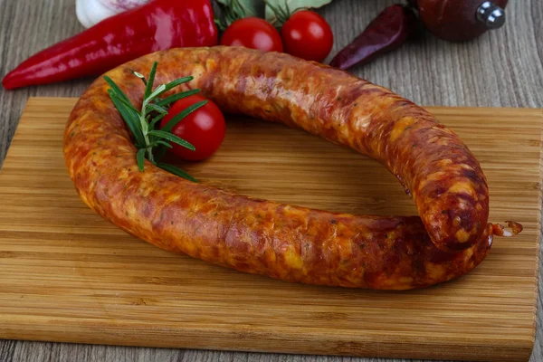 Sausage ring — Stock Photo, Image