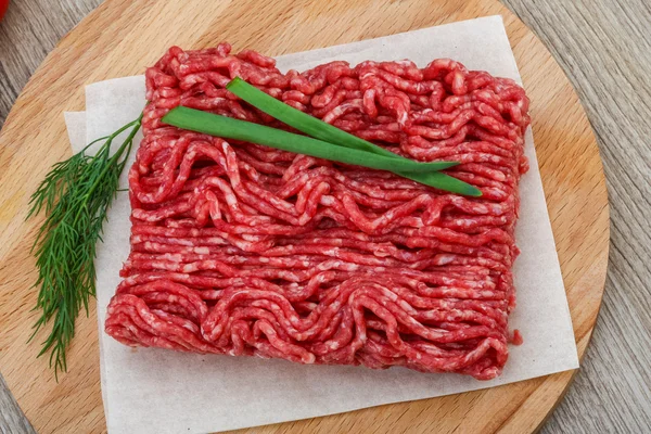 Rohes Hackfleisch — Stockfoto