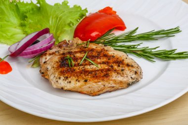 ızgara domuz biftek